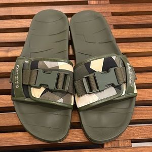 Jimmy Choo green camouflage shoes